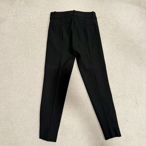 J.Crew Cameron Pant Four-Season Stretch Black Size 0 Slim Trousers - Picture 6 of 7